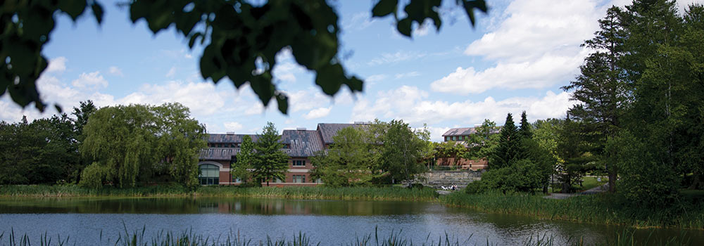Lake Andrews at Bates College